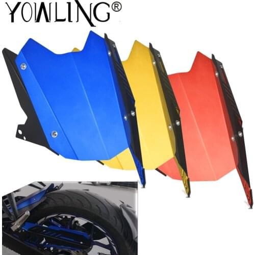 For Yamaha YZF R3 R25 MT-03 MT-25 MT03 Rear Fender Set Refit Plate Mudguard Tire Wheel Hugger Mud Splash Guard Fairing YZF-R3