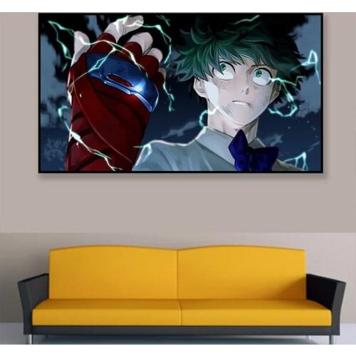 Living Room Anime Poster My Hero Academia Japanese Anime Wall Decoration Poster Art Prints 20 x 28 Inches,No Frame