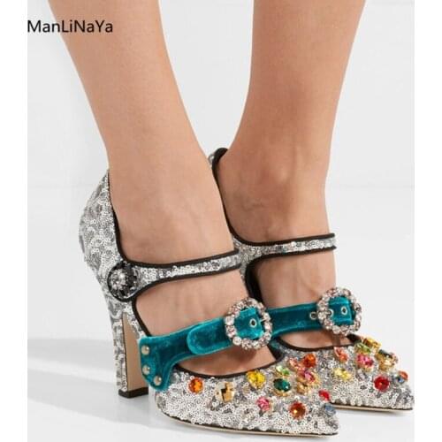 Женские туфли Мэри Джейн ManLiNaYa China At AliExpress