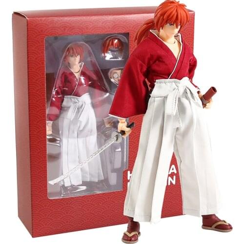 Dasin Model Rurouni Kenshin Himura Kenshin PVC Action Figure Collectible Model Toy (Real Clothes)
