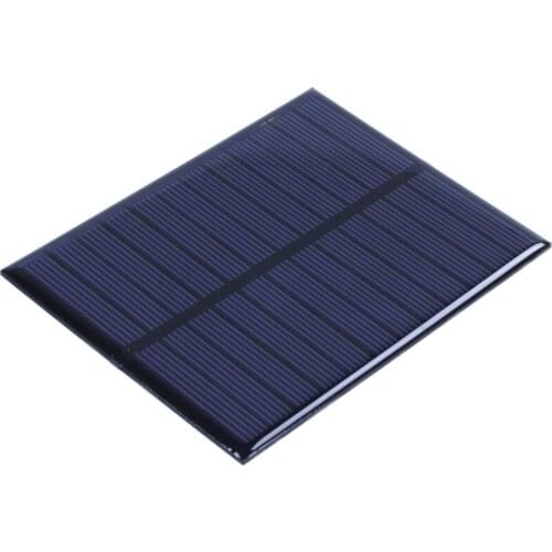 FULL-Solar Panel Module For Battery Cell Phone Charger DIY Model:65X65mm 5.5V 0.6W 90Ma