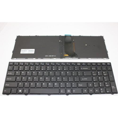 New Keyboard with colorful white backlit for CLEVO N950 N750 N850 N850HZ N850HN N850HK1 N850HC N850HL N950PT6 US