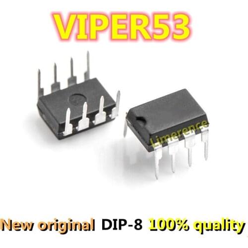 5PCS VIPER53 DIP8 VIPer53 DIP-8 new and original IC Chipset Support recycling all kinds of electronic components