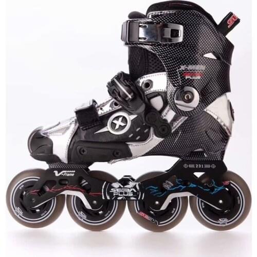 JK Original 2019 SEBA X-MEN SEBA High Series Adult Inline Skates Roller Skating Shoes Rockered Frames Slalom Slide FSK Patines