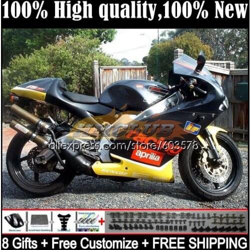 RS250RR For Aprilia RSV250 RS 250 55CL.7 RS250 RR 98 99 00 01 02 03 RS-250 1998 1999 2000 2001 2002 2003 Fairings Black Yellow