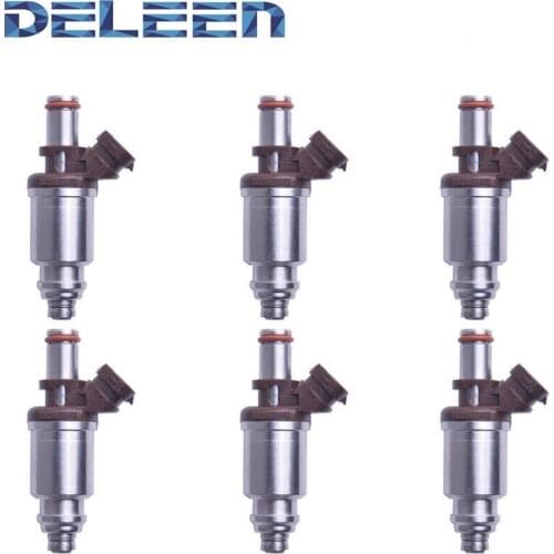 Deleen 6x High impedance Fuel Injector 23250-46030 For Toyota Car Accessories
