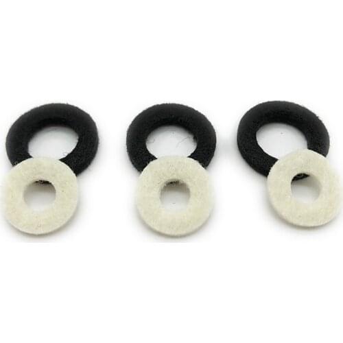 10 sets = 60pcs trumpet pads wool felt trumpet repair parts 3mm