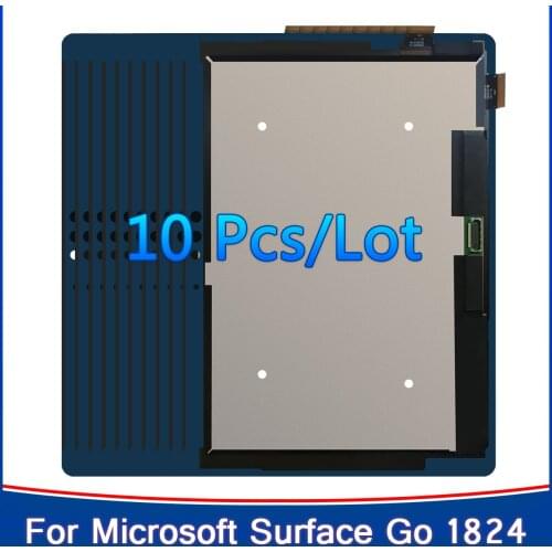 10 Pcs/lot 100%Test LCD Display For Microsoft Surface Go 1824 LCD Touch Screen Digitizer Assembly Panel LQ100P1JX51