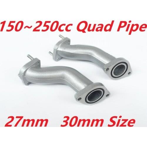 125cc 150cc 250cc ATV 200cc quad S shape intake pipe manifold pipe cg engine 27mm 30mm free shipping