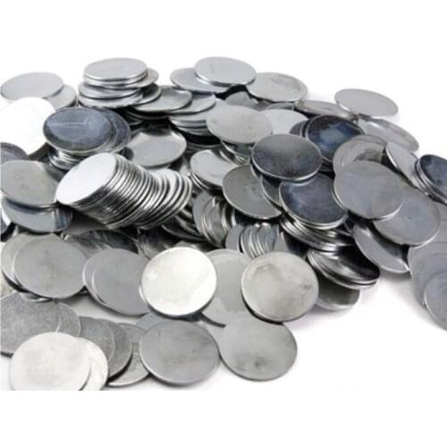 200pcs Diameter:18x0.3mm Ultra Thin Anti Rust Iron Sheet