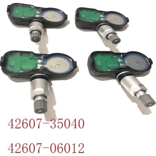 4Pcs/lot 315MHz TIRE PRESSURE MONITOR SENSOR 42607-35040 42607-06012 PMV-C11A for toyota 4runner 2017/09-2019/12