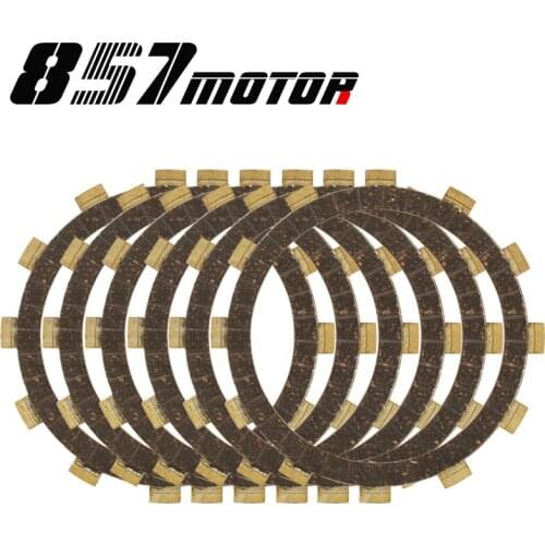 Motorbike Parts Accessories For kawasaki ZR250 BJ250 ZXR250 Clutch Friction Kit Disc Plates Set