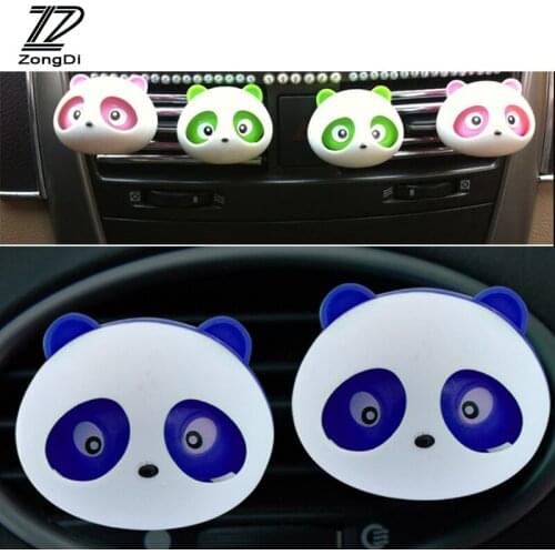 ZD 1Pair Car Air Freshener Outlet Perfumes for kia Ceed Suzuki grand vitara Citroen xsara picasso C3 Subaru Saab Lada 2017