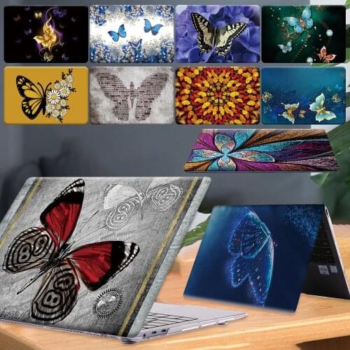 For Huawei Honor MagicBook X15 X14 2021 Cover for Honor MagicBook 14 15/Pro 16.1 Laptop Case Butterfly Series Pattern Hard Shell