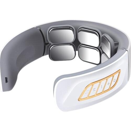 Electric Pulse Neck Massager Smart Massager Heated 3 Modes 9 Strength Pain Relief Relaxation Tool