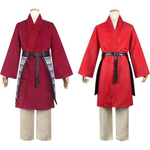 Hua Mulan Cosplay Costume Princess Dress Women Girls Dresses Performance Halloween Costumes