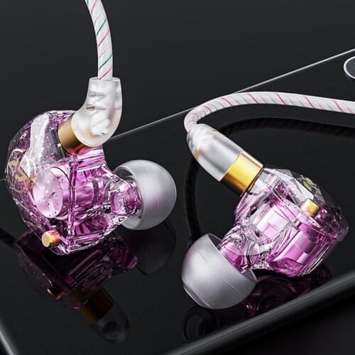 Newest 3.5mm Wired Headphones Sport Running Heavy Bass In-Ear Earphone Stereo HiFi Headset For Huawei Xiaomi Pocophone Music