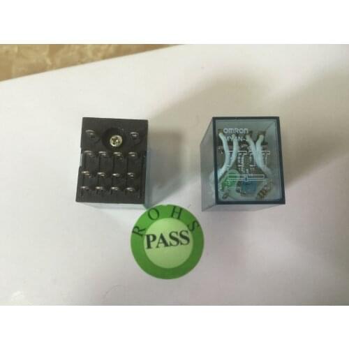 Intermediate relay power MY4N-J DC24V 14 feet 4 open 4 closed 3A