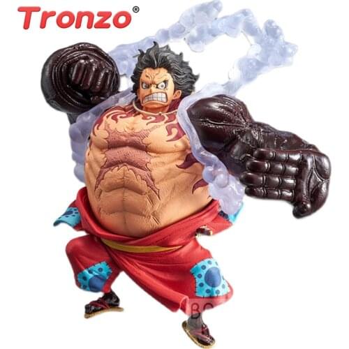 Tronzo Original Banpresto One Piece BWFC2 SP Monkey D Luffy Wano Kuni Japanese Suit Ver PVC Action Figure Model Doll Toys