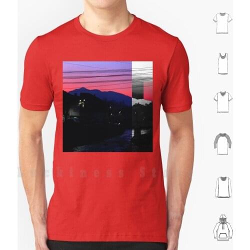 Faded T Shirt DIY Cotton Big Size S-6xl Album Art Photomontage Travel Album Cover Band Music Edit Photoshop Fellt