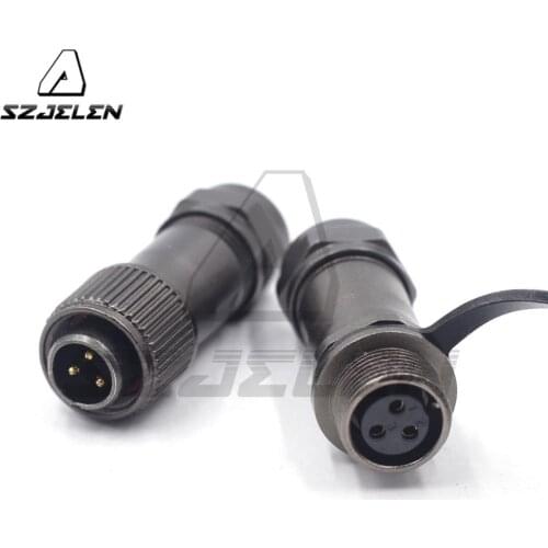 WEIPU ST12 series 3pin Waterproof Connector plug & socket, IP67, Outdoor Dust-proof Automotive Connector