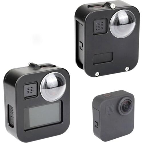 Sports Camera Aluminum Alloy Protective Case Protective Shell for Gopro Max Sports Camera Frame Parts