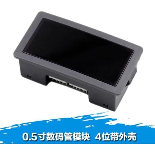 0.5inch 74 Hc595 Digital Tube Module LED Display Header MCU Drive Can Cascade 4-bit with Shell