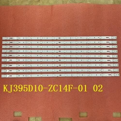 3pcs/set LED bar for KJ395D10-ZC14F-01 02 303KJ395033 TS40 D40LW1000 HD40L41A-V02 JVC LT-40N530AA 303KJ395032