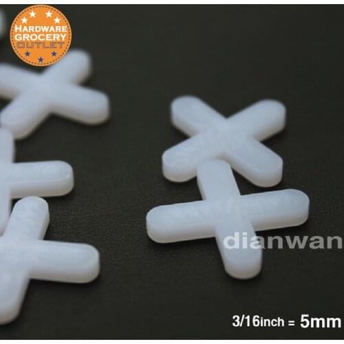 Tile Spacers for Spacing of Floor Or Wall Tiles 5mm 300pcs