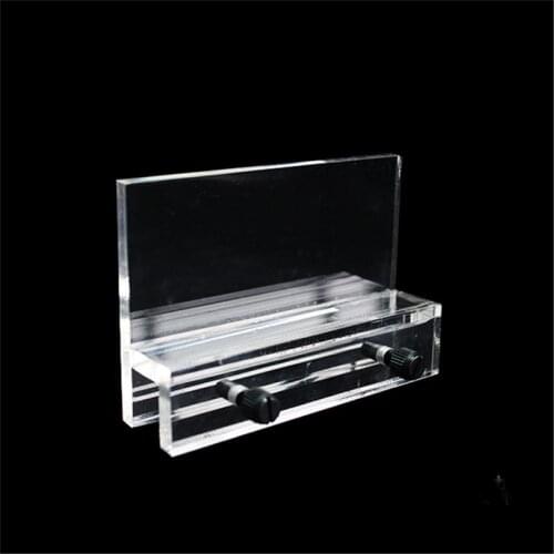 1PC Aquarium Clear Fish Tank LED Light Holder Lamp Fixtures Support Stands Hang Box Aquatic Fish Tank Lighting Accessories