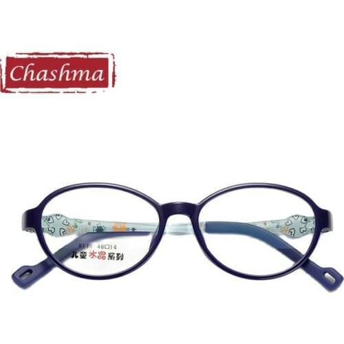 Round Frame Children Eyewear Kids Optical Glasses Frame Girls Optical Prescription Glasses Frame Child 5-8 years old