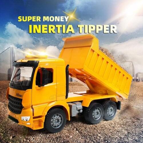 Inertia Simulation Early Education Story Music Sound And Light Dump Truck Mixer Truck Engineering Truck Childrens Toys