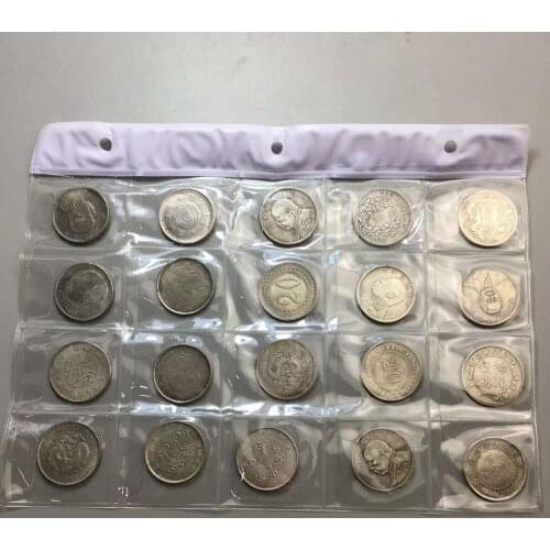 Chinese antiques collection appreciation copper small coins 20 pieces