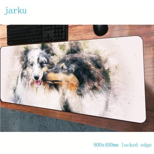 Dogs mouse pad Mass pattern 900x400x2mm gaming mousepad gamer mouse mat pad home computer large desk padmouse mat