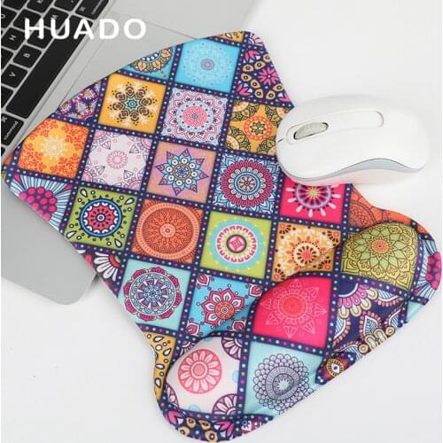 Mouse Pad with Wrist Support Comfort Durable Keyboard Pad Soft Ergonomic Mouse Mat for Office/Work/Gamer