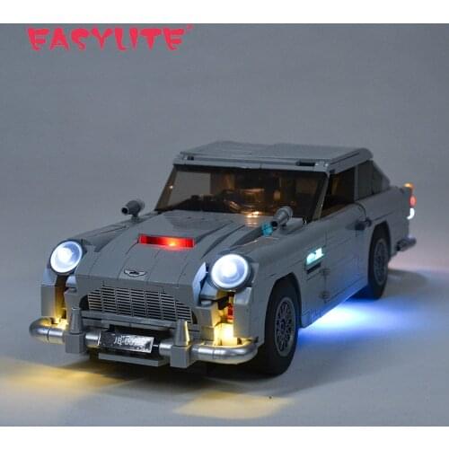 LED Light Set For 10262 Creator Jame Bond Aston Marting DB5 Compatible With 21046 Not Include Model