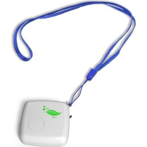 Wearable Air Purifier Necklace Smoke Eliminator Car USB Charging Air Cleaner