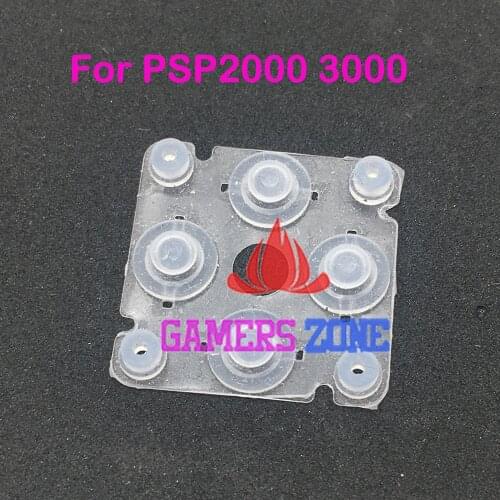 20PCS Replacement Left Cross Direction Rubber For Sony PlayStation PSP3000 PSP2000 Rubber Button
