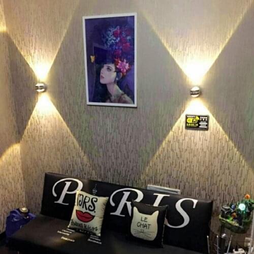 Modern simplicity creative led bedside bedroom bar aisle living room background wall spotlight