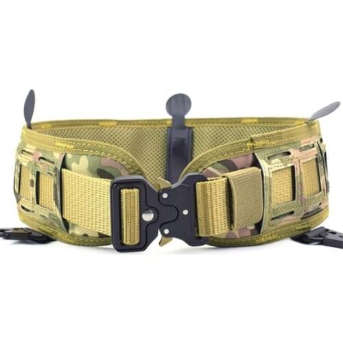 Tactical Belt War Battle Military Equipment Nylon Girdle Adjustable SWAT Army Waistband Waist Support Working Hunting Belt