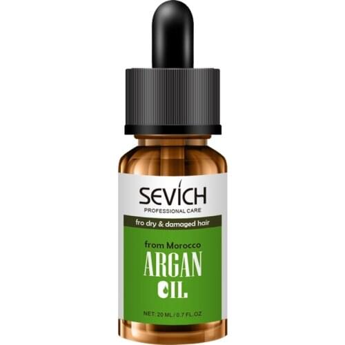 Sevich Hair Care Nourishing Oil 100% Pure Argan Oil Used for Professional Care of Dry and Damaged Hair Soothing and Moisturizing
