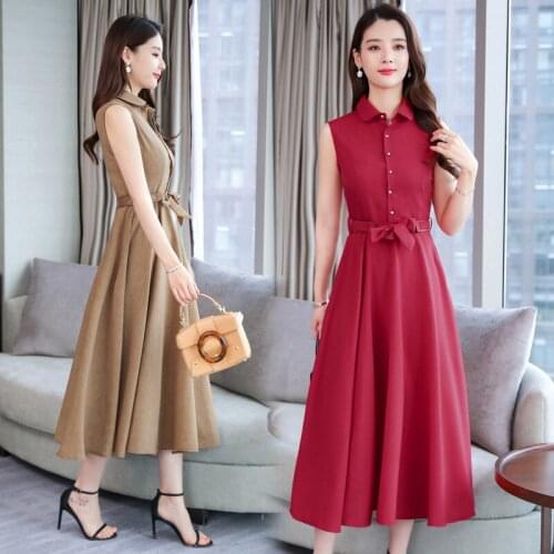 Летние платья из льна Wangxiangqian China At AliExpress