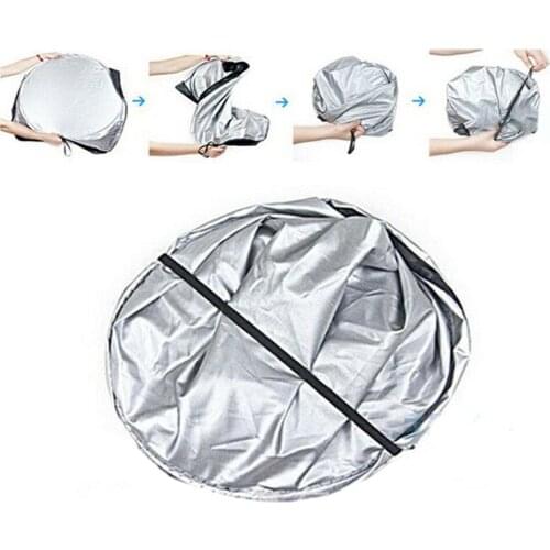 150*70cm Car Windshield SunShade Large Size UV Protection Universal Sun Shade Visor For Car Front Windshiled Car Accessories