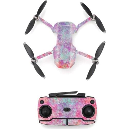 Colour Style Waterproof skin Sticker for DJI Mavic Mini Drone And Remote Controller Decal Vinyl Skins Cover 8 Styles Available
