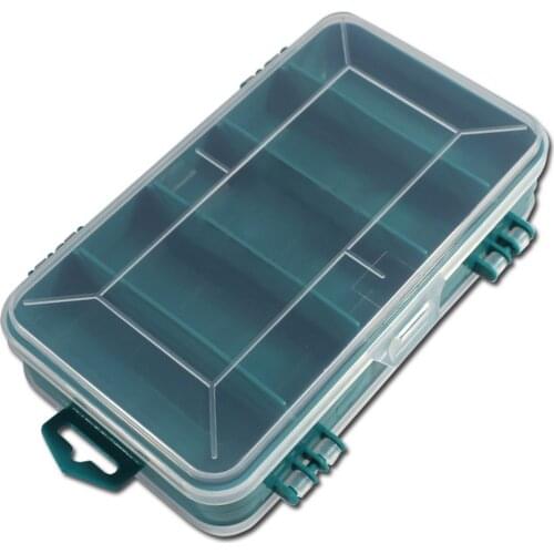 Double Sided Component Box Portable Battery Screw Transparent Storage Box Function Storage Plastic Tool Holder