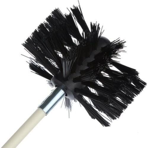 Flexible Brush Head Chimney Cleaner Sweep Rotary Fireplaces Inner Wall Cleaning Brush Cleaner Chimneys Accessories