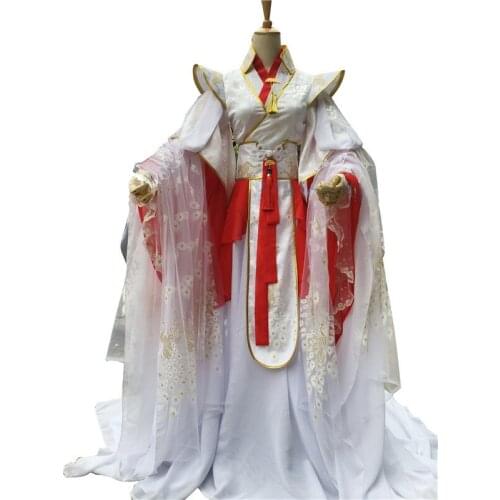 Custom Made Xie Lian Yue Shen Cosplay Tian Guan Ci Fu Platinum Peacock Costmes New Arrival Costume