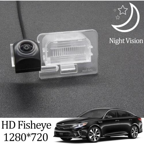 Owtosin HD 1280*720 Fisheye Rear View Camera For Kia Optima/K5 (JF) 2016 2017 2018 2019 Car Vehicle Parking Accessories