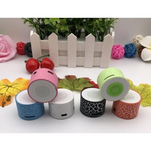 MX-388 Mini Speaker USB Flash Drive Micro SD/TF Card Music MP3 Player FM Radio Porcelain Plastic Speakers