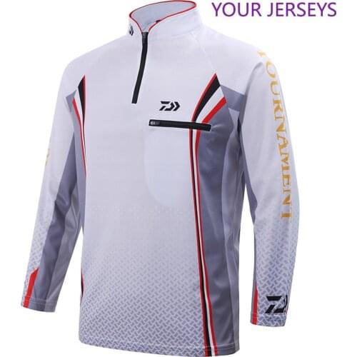 New Outdoor Sportswear Fishing Shirt Anti-UV Hiking Clothing Quick Dry Breathable DAIWA Clothes Sport Wear Pesca DAIWA Pesca